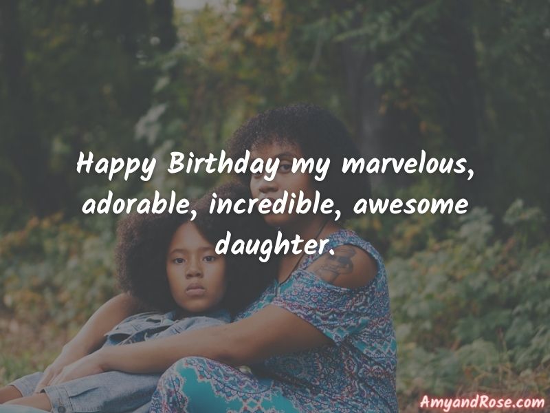 Birthday Wishes for Daughter