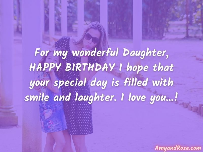 Birthday Wishes for Daughter