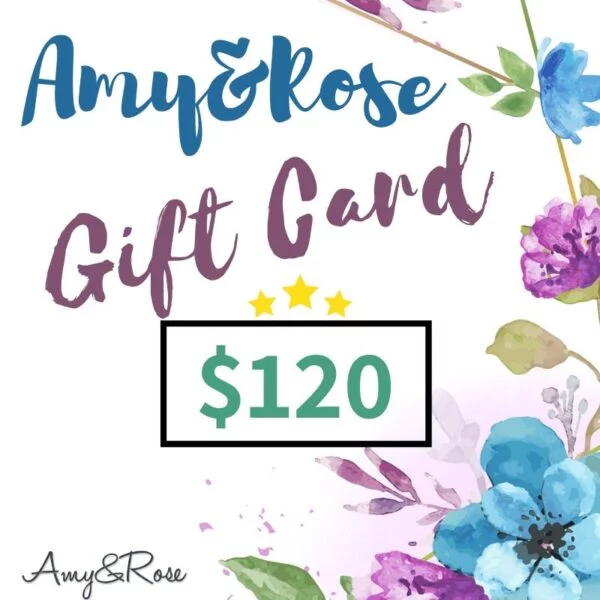 $120 Gift Card AmyandRose