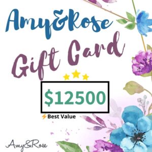 $12500 Gift Card AmyandRose