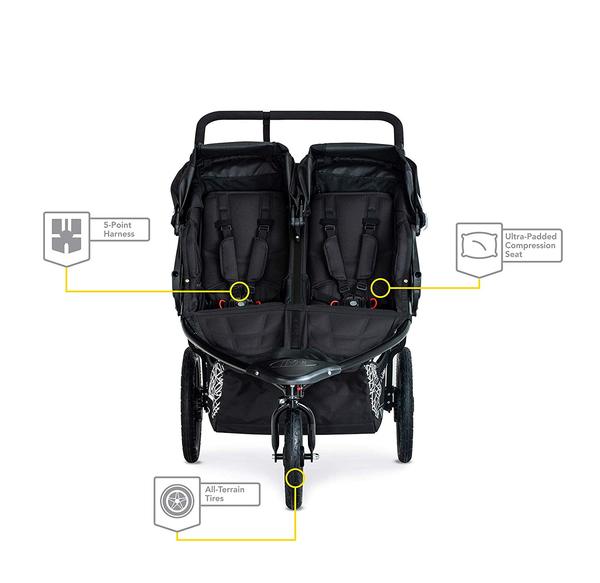 BOB Revolution Flex 3.0 Duallie Jogging Stroller Safety Features