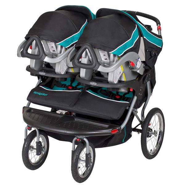 Baby Trend tropic double jogging stroller with speakers