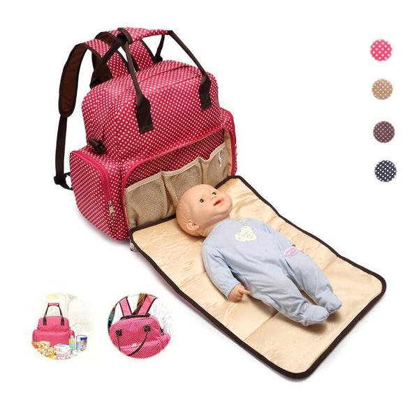 Unisex Diaper Bag - AmyandRose designer-changing-bag-amyrose