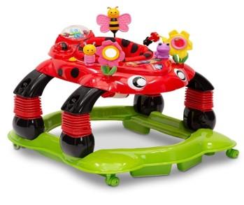 Best Baby Walkers - AmyandRose Delta Children Mason-The Turtle Lil' Play Station 3-in-1 Activity Walker; Sadie the Lady Bug