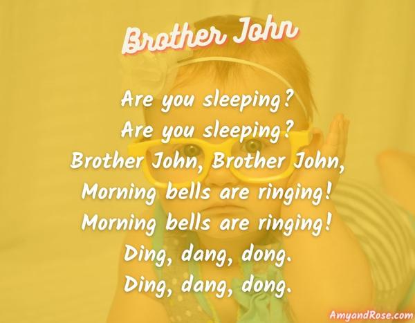 Brother John Lullaby Lyrics