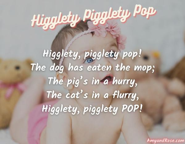 Higglety Pigglety Pop Lullaby Lyrics