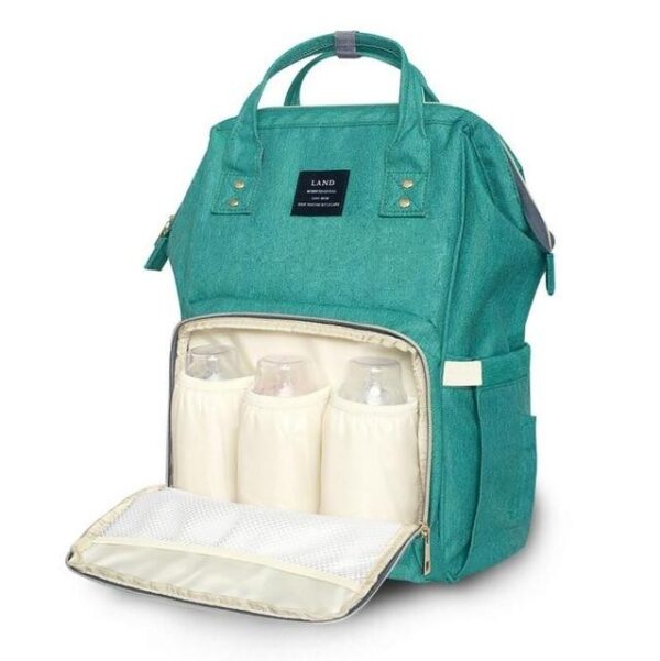Land Diaper Backpack Bag - Green - AmyandRose