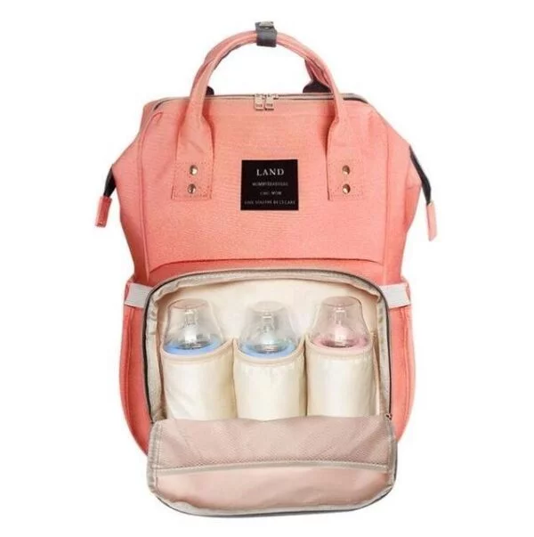 Land Diaper Backpack Bag - Peach - AmyandRose
