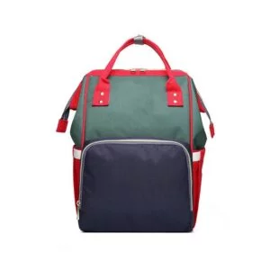 Fashion Mummy Maternity Nappy Bag Green Red