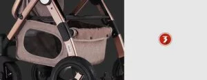 Baby Stroller 3 in 1 Feature