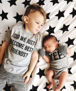 Did We Just Become Best Friends T Shirt and Onesie for Siblings and Best Friends