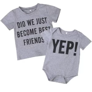 Did We Just Become Best Friends T Shirt and Onesie