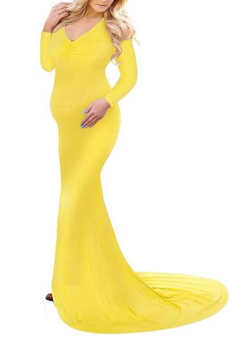 Fitted Maternity Gown