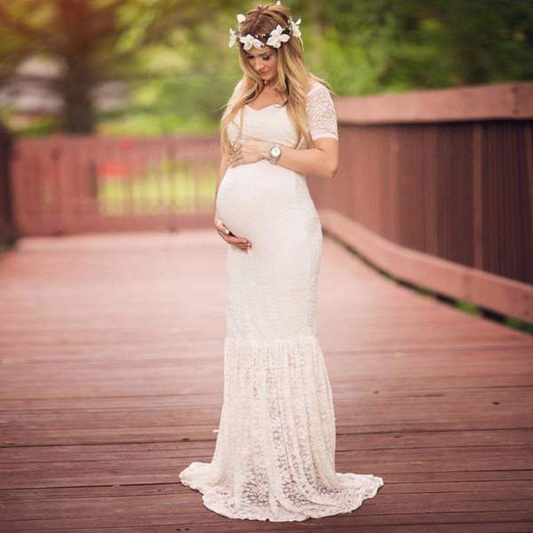 Casual Maternity Dresses - AmyandRose mermaid maternity dress