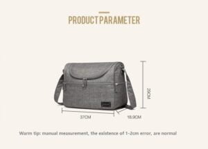 Messenger Diaper Bag Dimensions