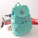 Preppy Style Women's Waterproof Backpack Green