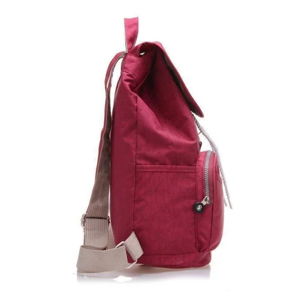 Preppy Style Women's Waterproof Backpack Side