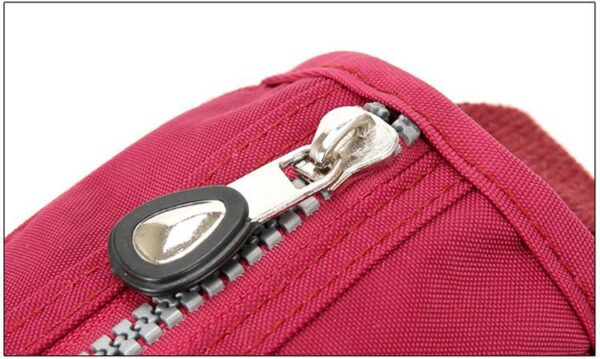 Lita Multi Compartment Handbag Purse Zipper
