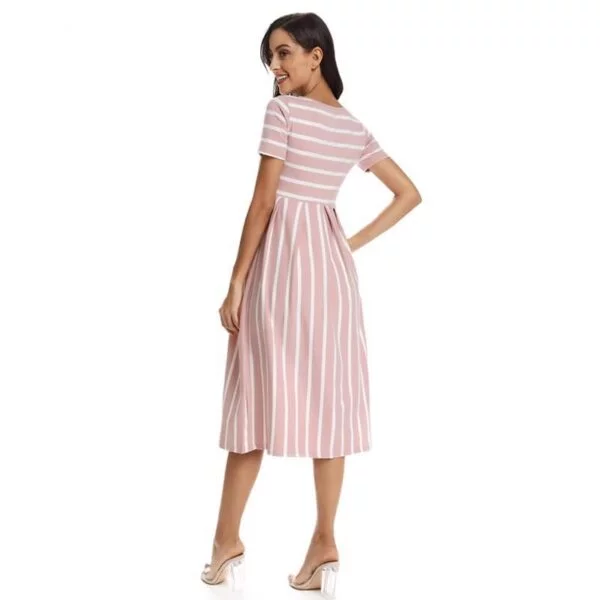 Nora Nautical Peach Back