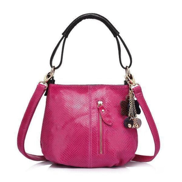 Sissy Leather Handbag Pink