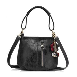 Sissy Leather Handbag Dark Gray