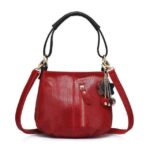 Sissy Leather Handbag Red