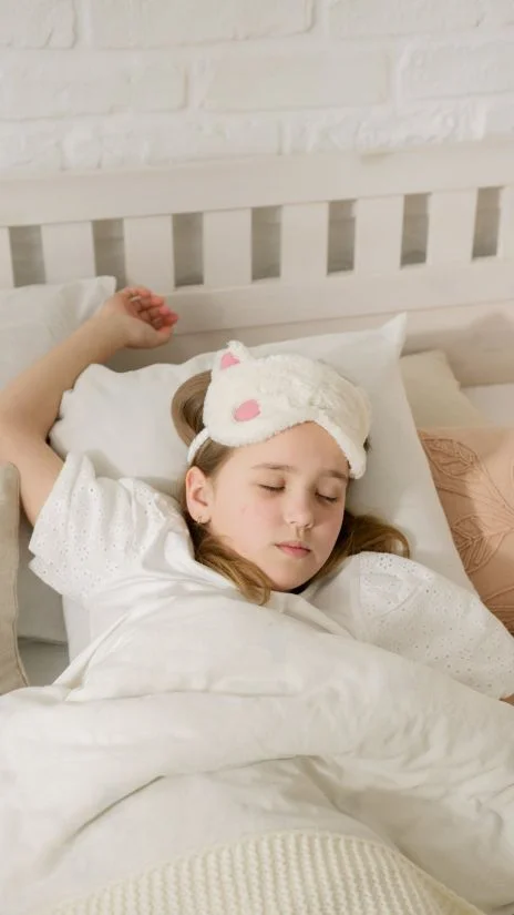 Tips that Help Kids Prepare for a Good Night's Sleep - AmyandRose Sleeping Child