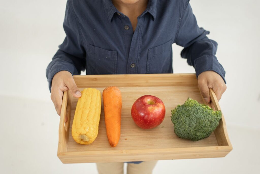 Presenting Children With Various Foods