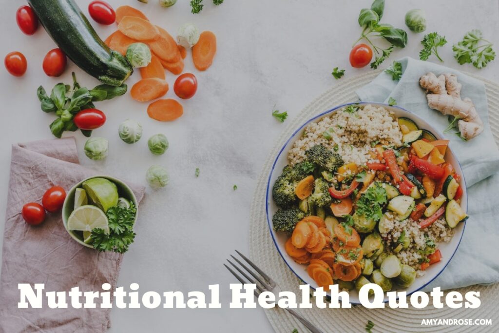 Nutritional Health Quotes