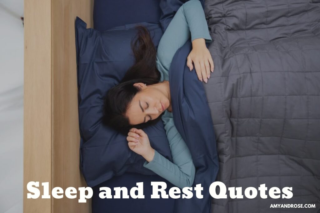 Sleep and Rest Quotes
