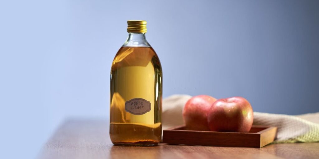 Apple Cider Vinegar Rinse for Removing Buildup