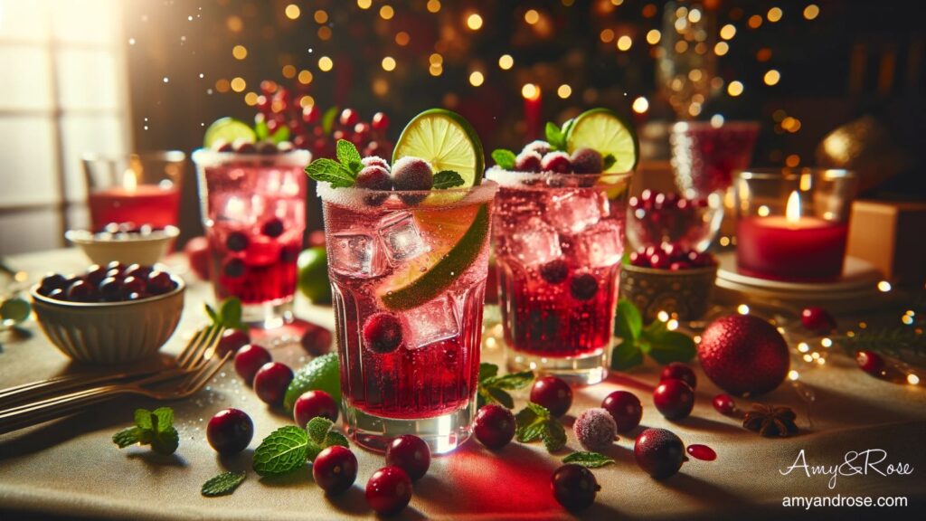 Cranberry Mocktails