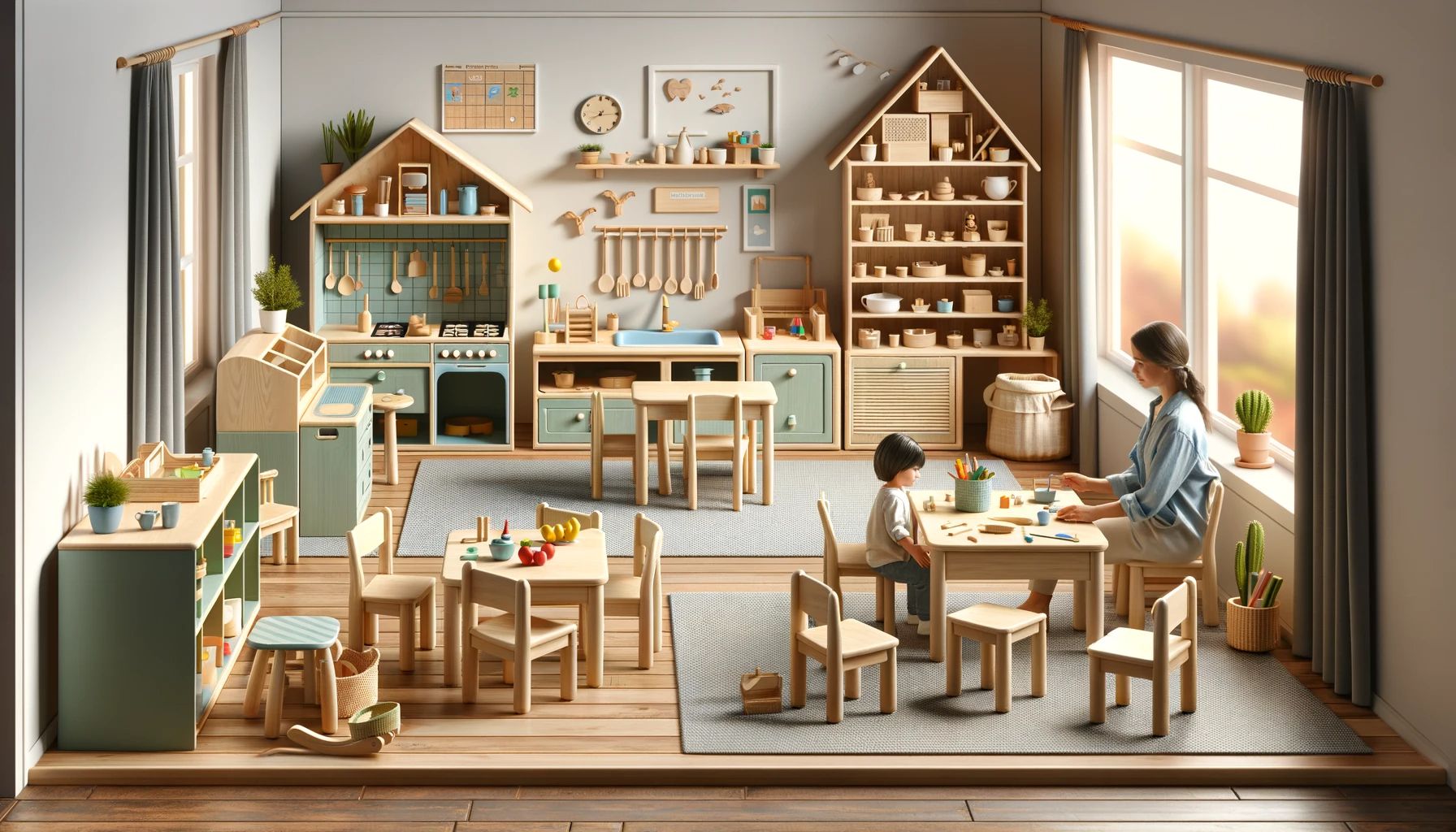 Parental Role in Selecting Montessori Tables and Chairs - AmyandRose