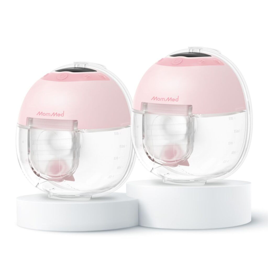MomMed S33 Breast Pump Pink