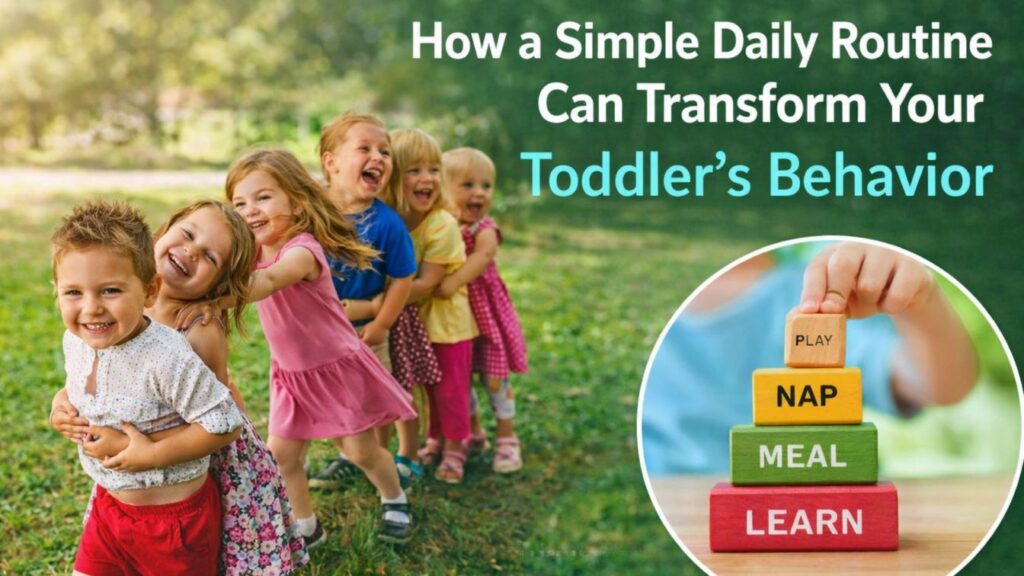 How a Simple Daily Routine Can Transform Your Toddler’s Behavior