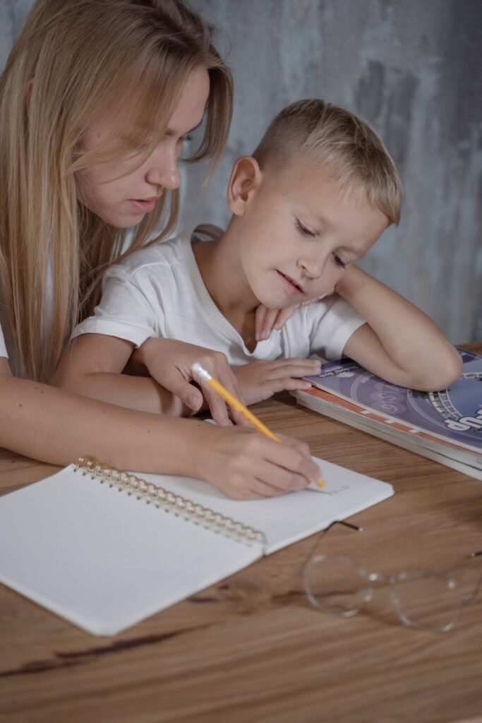 homework help for kids illustration for How to Help Your Child with Homework Without Doing It