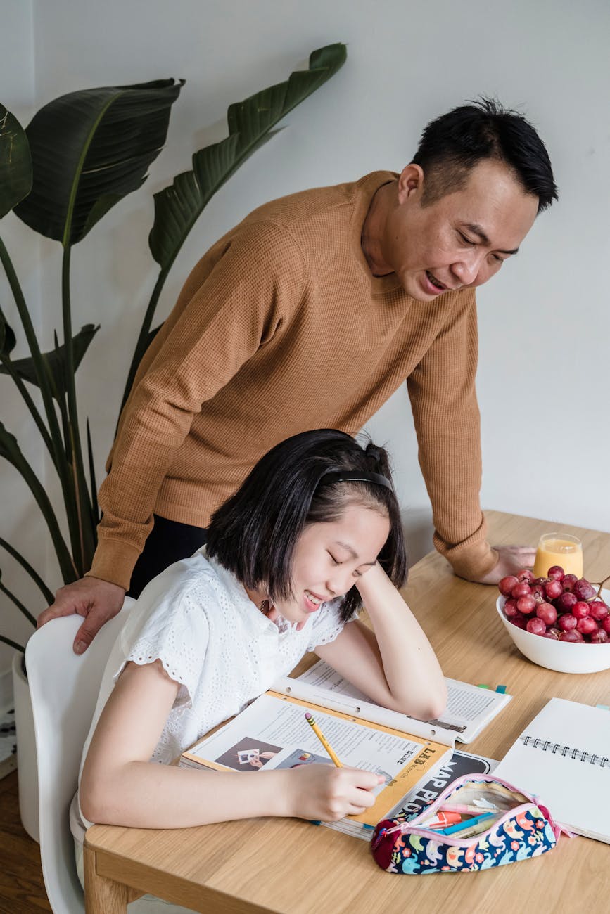 homework help for kids illustration for How to Help Your Child with Homework Without Doing It