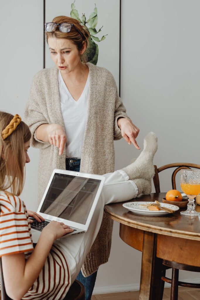 how to set boundaries with kids - AmyandRose Illustration of How to Set Boundaries with Kids Without Yelling