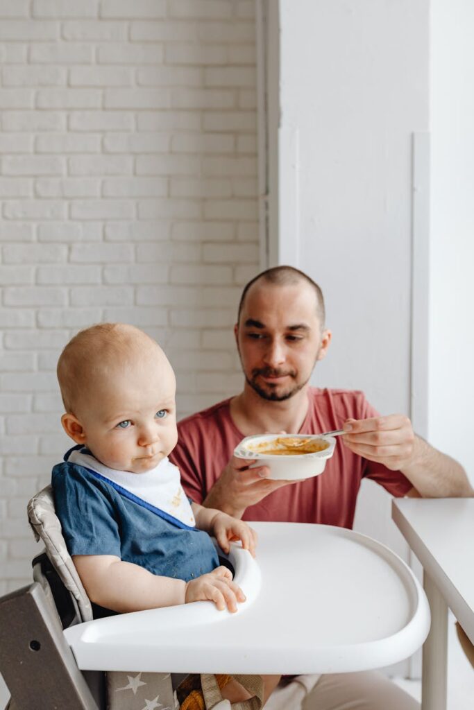 introducing allergens to baby illustration for When to Introduce Allergenic Foods to Baby Safely
